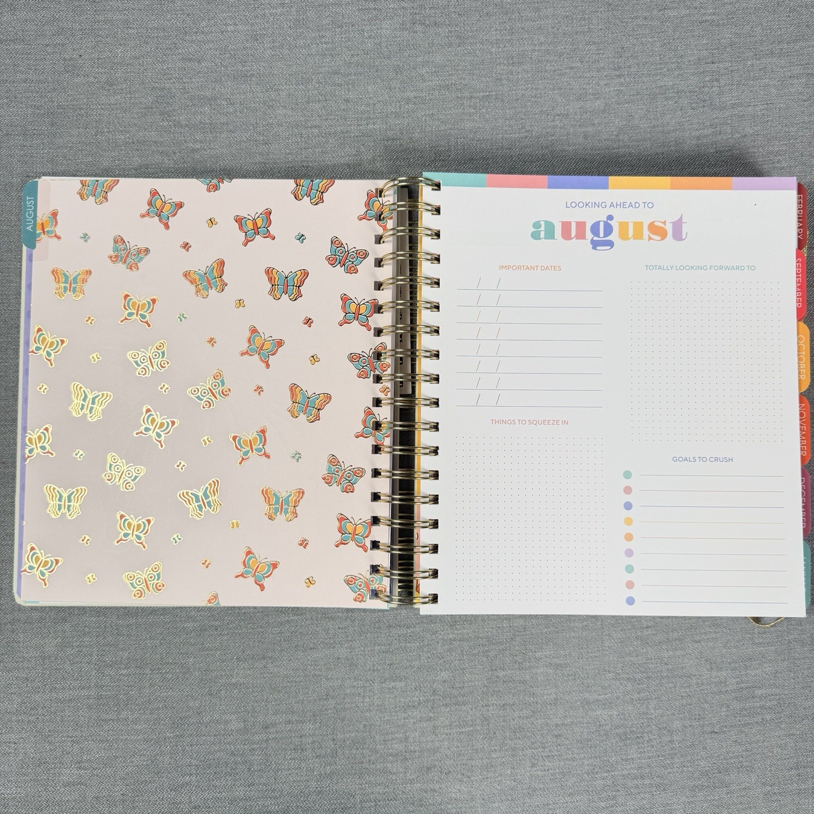 Creative Expert 17 Month Planner AUG 2026 – DEC 2027 Monthly/Weekly Planner