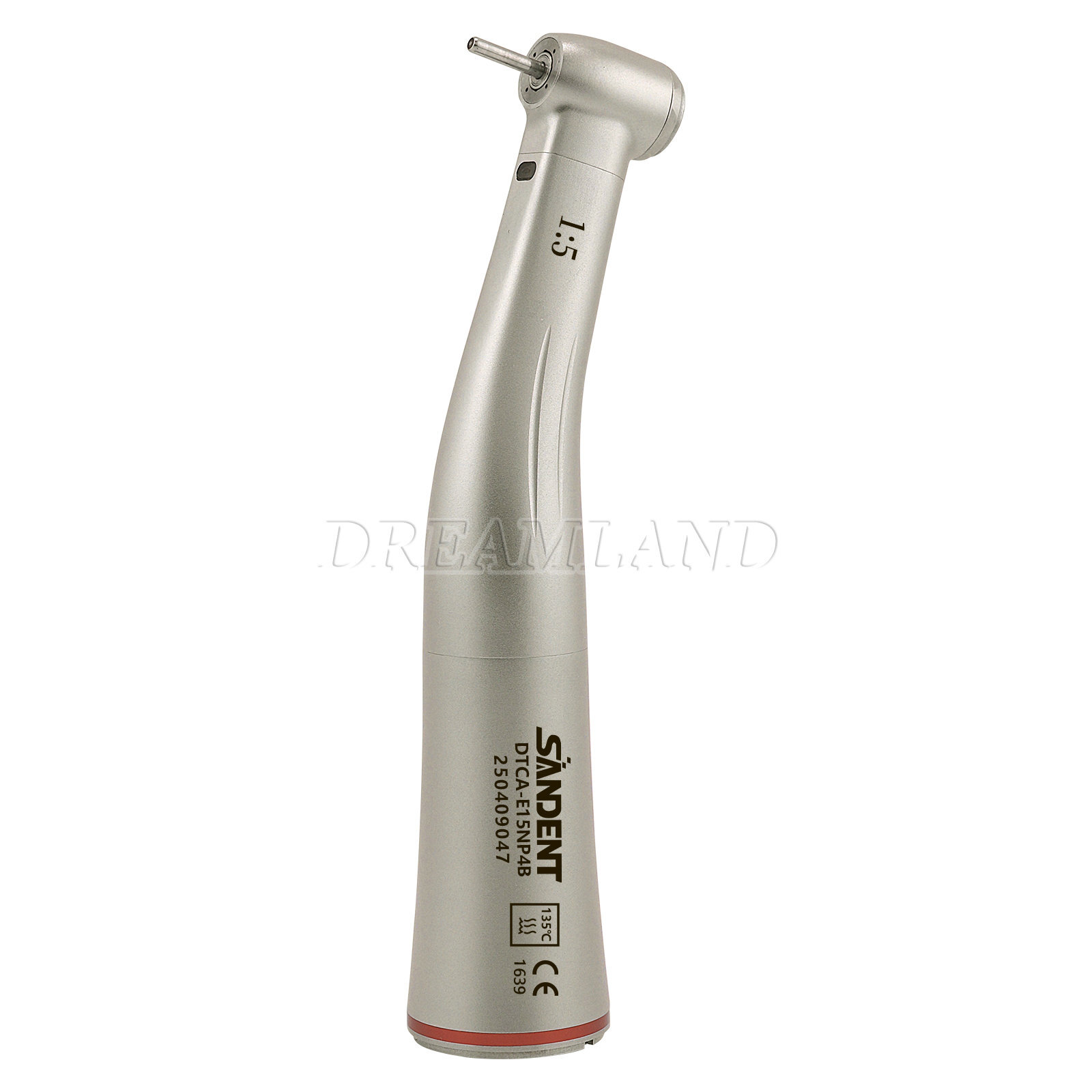 Dental 1:5 LED Fiber Optic Contra Angle Handpiece 4 Sprays Fit NSK Ti-MAX X95L