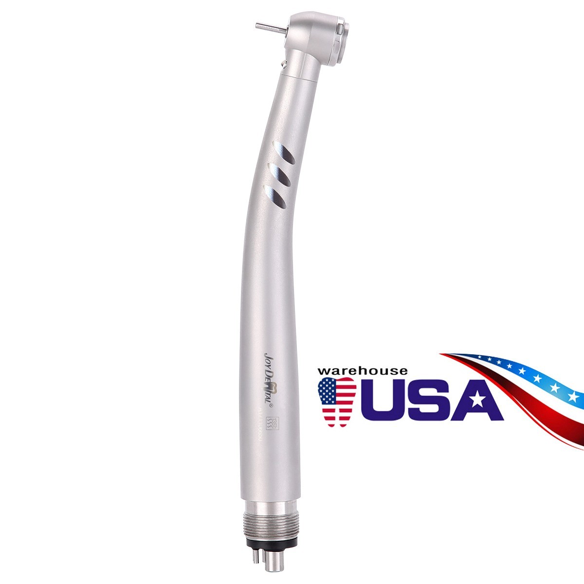 Dental LED E-generator Fiber Optic High Speed Handpiece Turbine 4 Holes