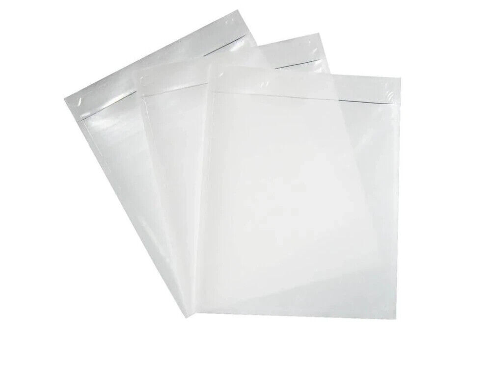 7″ x 10″ Packing List Envelope Clear Self Seal Shipping Address Sleeve 100 Pack