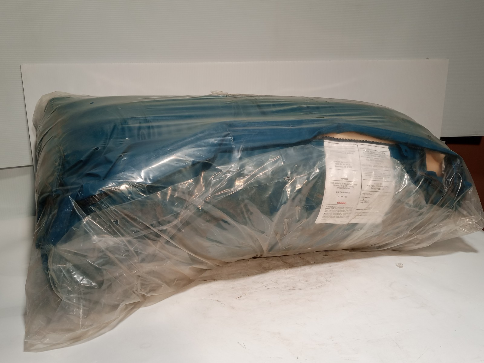 Hill-Rom Sure-Chek Antimicrobial Urethane Mattress Stretcher Cover with Zipper