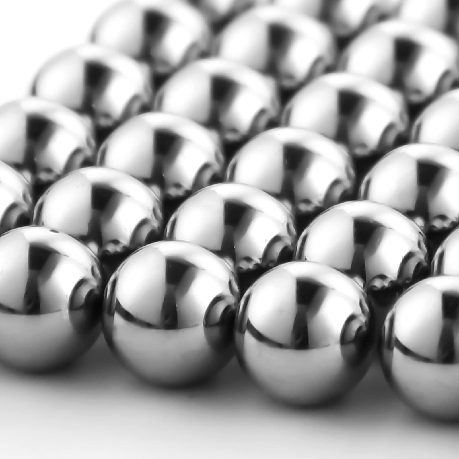 (25PC) 1/4 Inch Precision Stainless Steel Ball Bearing, Chrome Steel Bearing …