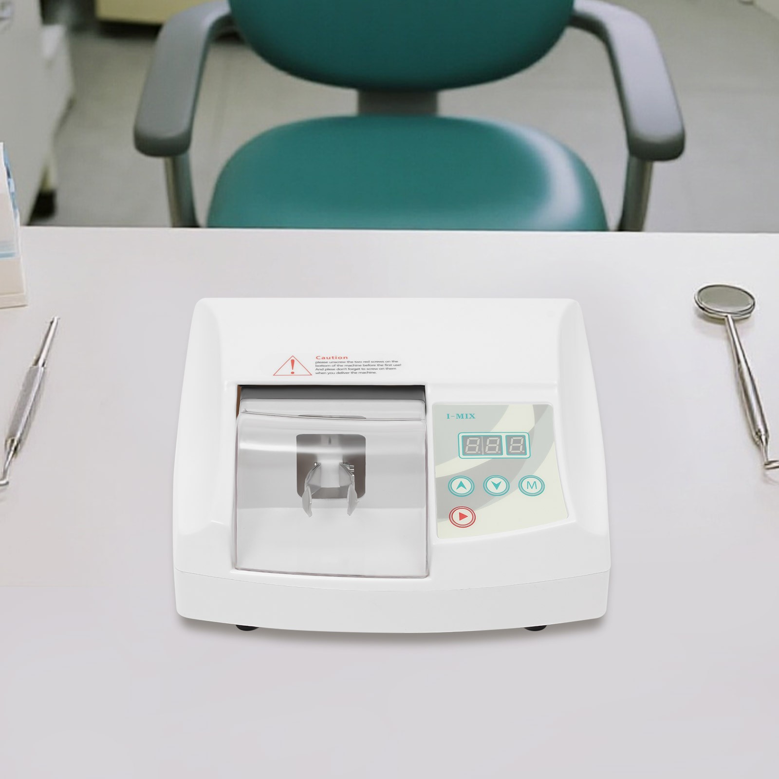 110v Dental Amalgamator Low Noise 65db Amalgam Mixer Machine For Dental Clinic
