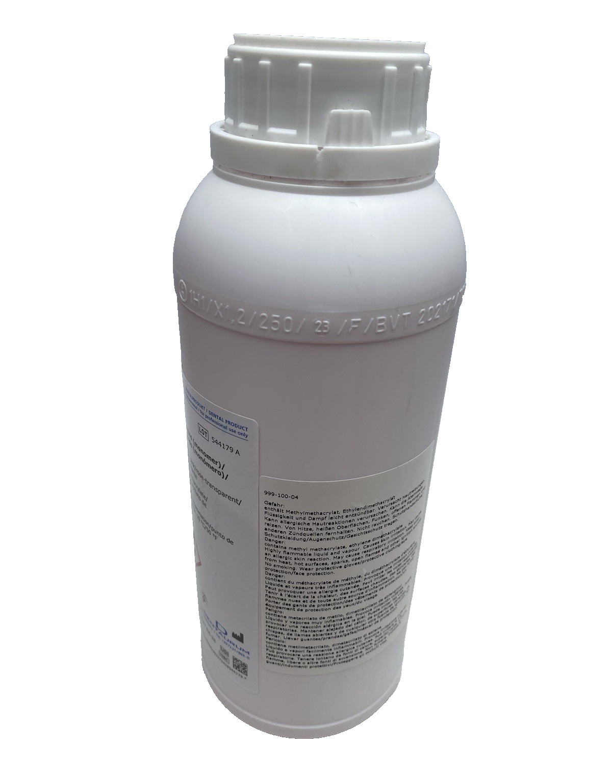 161-350-00 Orthocryl Liquid Monomer 1000ml, Transparent Pink