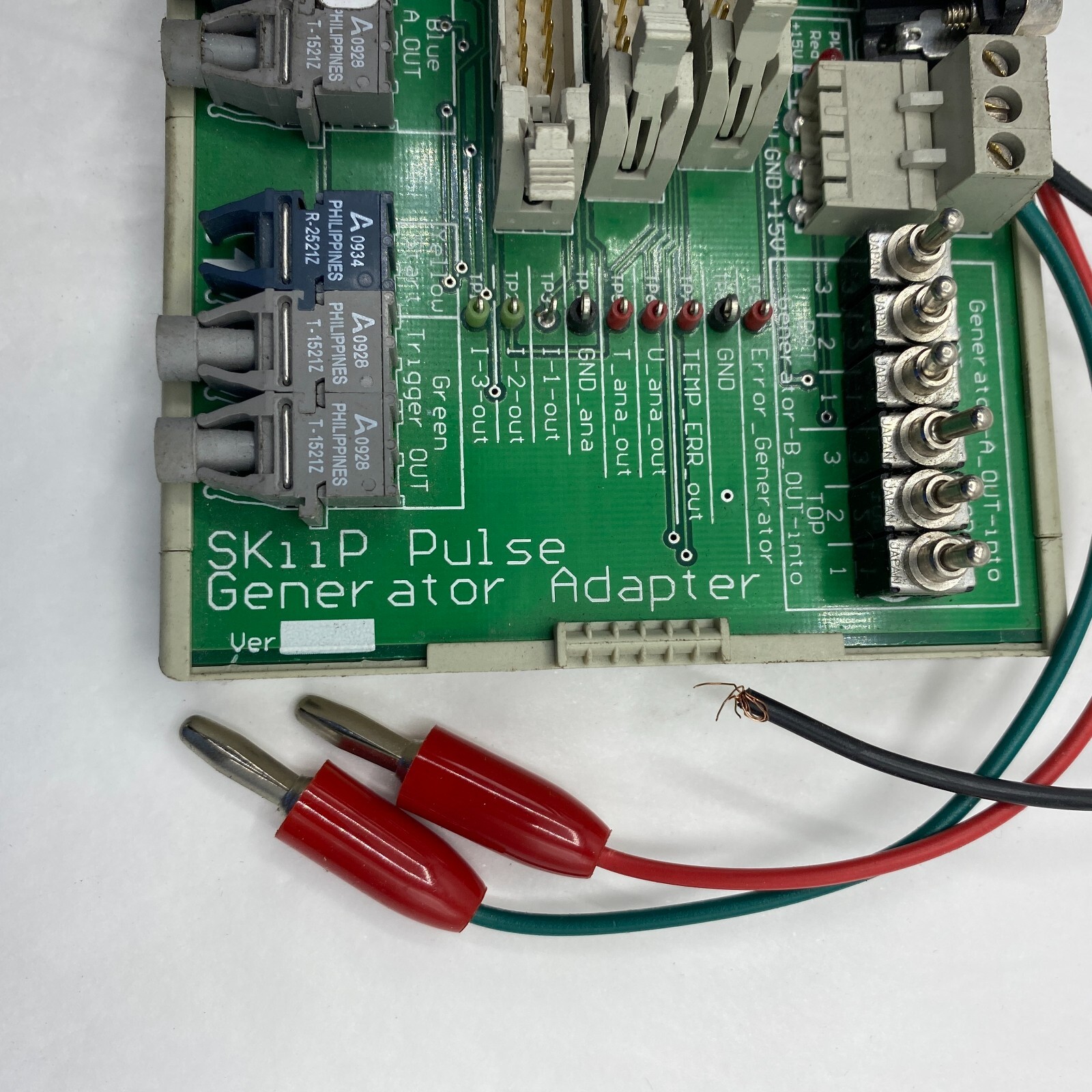 WIELAND WEB 1001 MODULE, SK11P PULSE GENERATOR ADAPTER, PHILIPPINES?