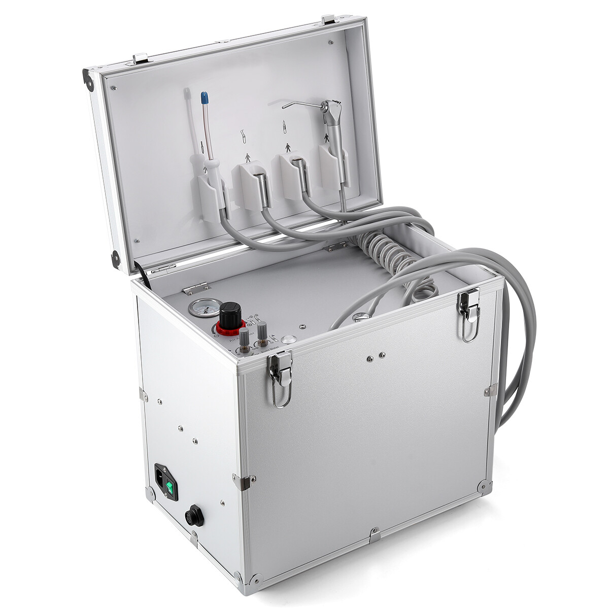 Portable Dental Delivery Unit Turbine Air Compressor /Auto-water Supply Trolley