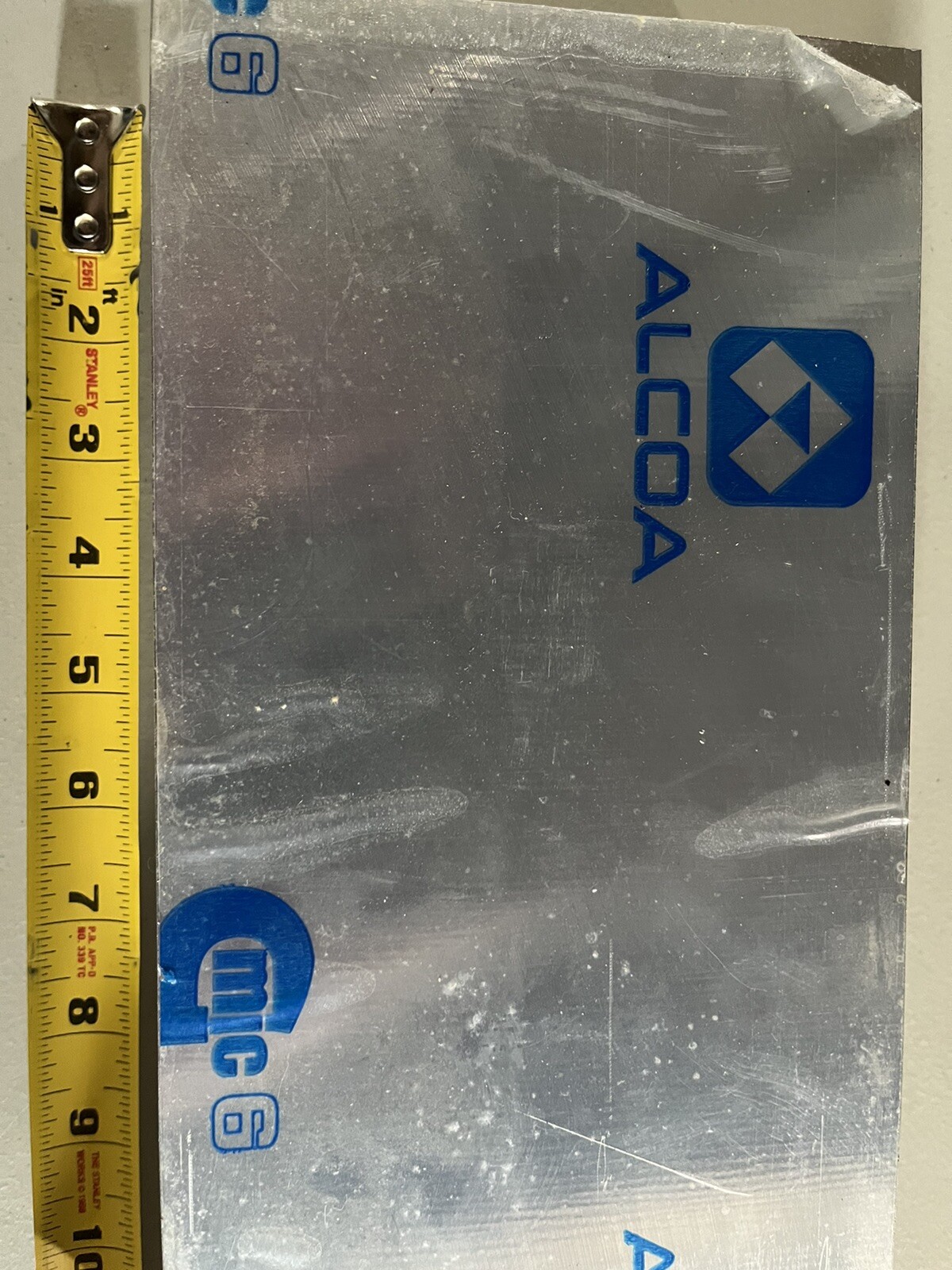 Alcoa Mic6 Aluminum Tooling Plate Set of (5) 1/2″ x 11 3/8″ x 5 3/8″