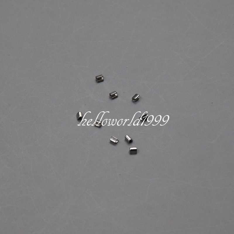 100 Pcs 10 Packs Dental Orthodontic Crimpable Hook Split Sliding Stops General