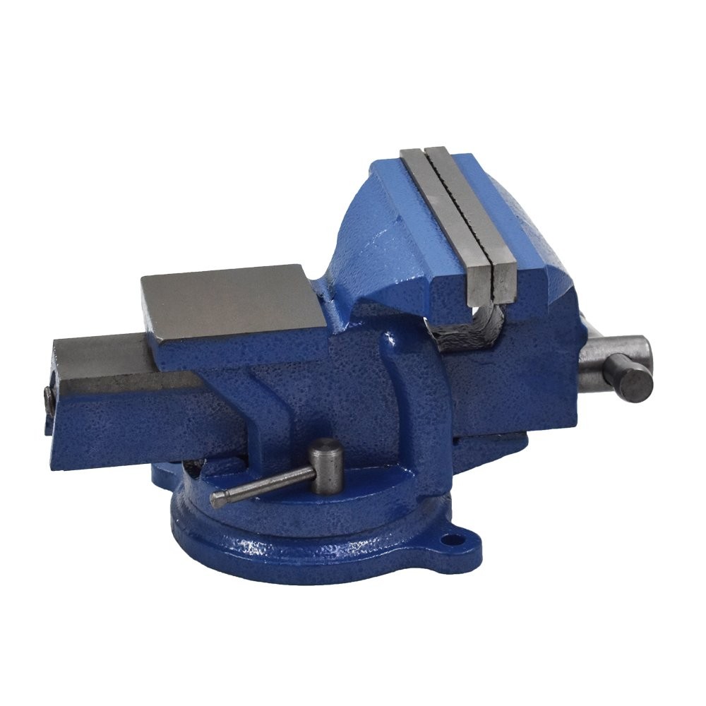 6″ Mechanic Bench Vise Table Top Clamp Press Locking Swivel Base Heavy