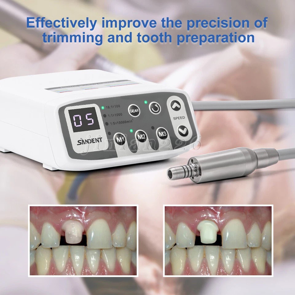 Pieza de mano LED turbina alta velocidad fibra óptica dental estilo NSK 2H/Rotor