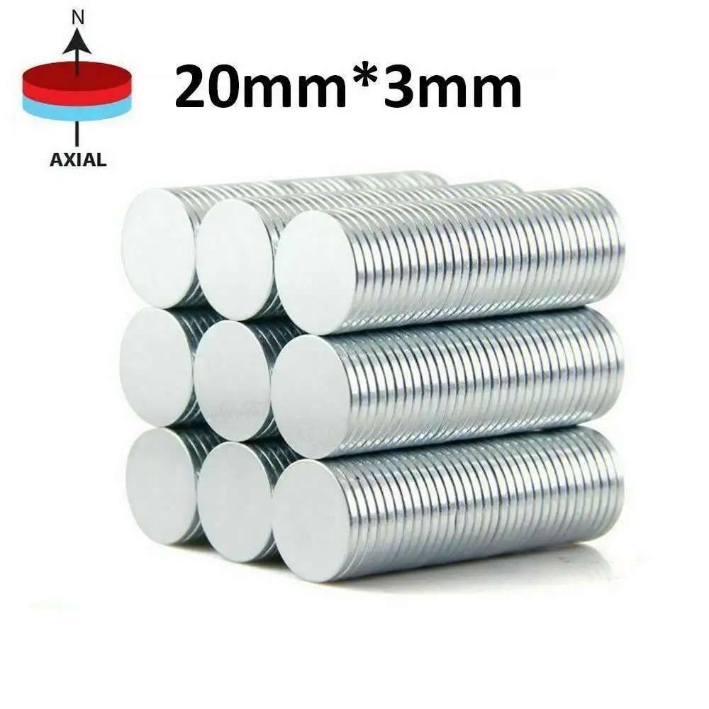 N52 Small Large Neodymium Magnets Disc Round Super Strong Rare Earth Magnet Lot