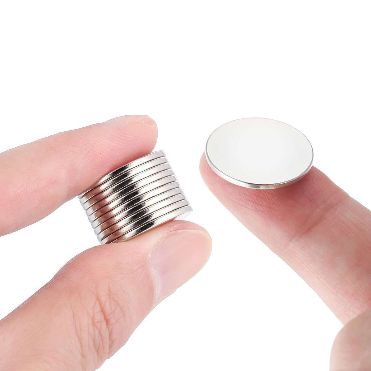 5 10 50 100 200 Rare Earth Neodymium Disc Magnets 19 x 1.5mm (3/4 x 1/16 inch)