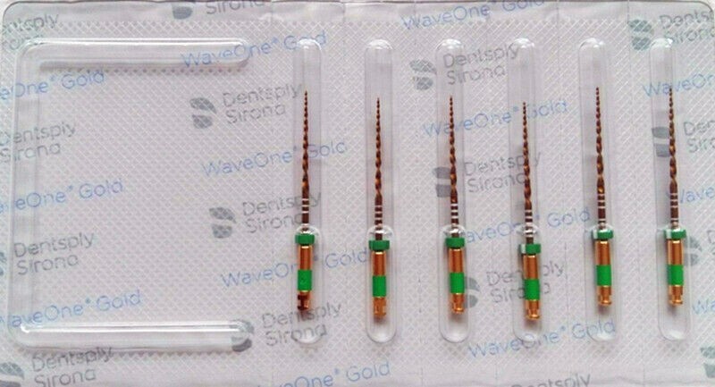 Waveone Gold Wave One Endodontic File Root Canal Dentsply 6pcs/Pk