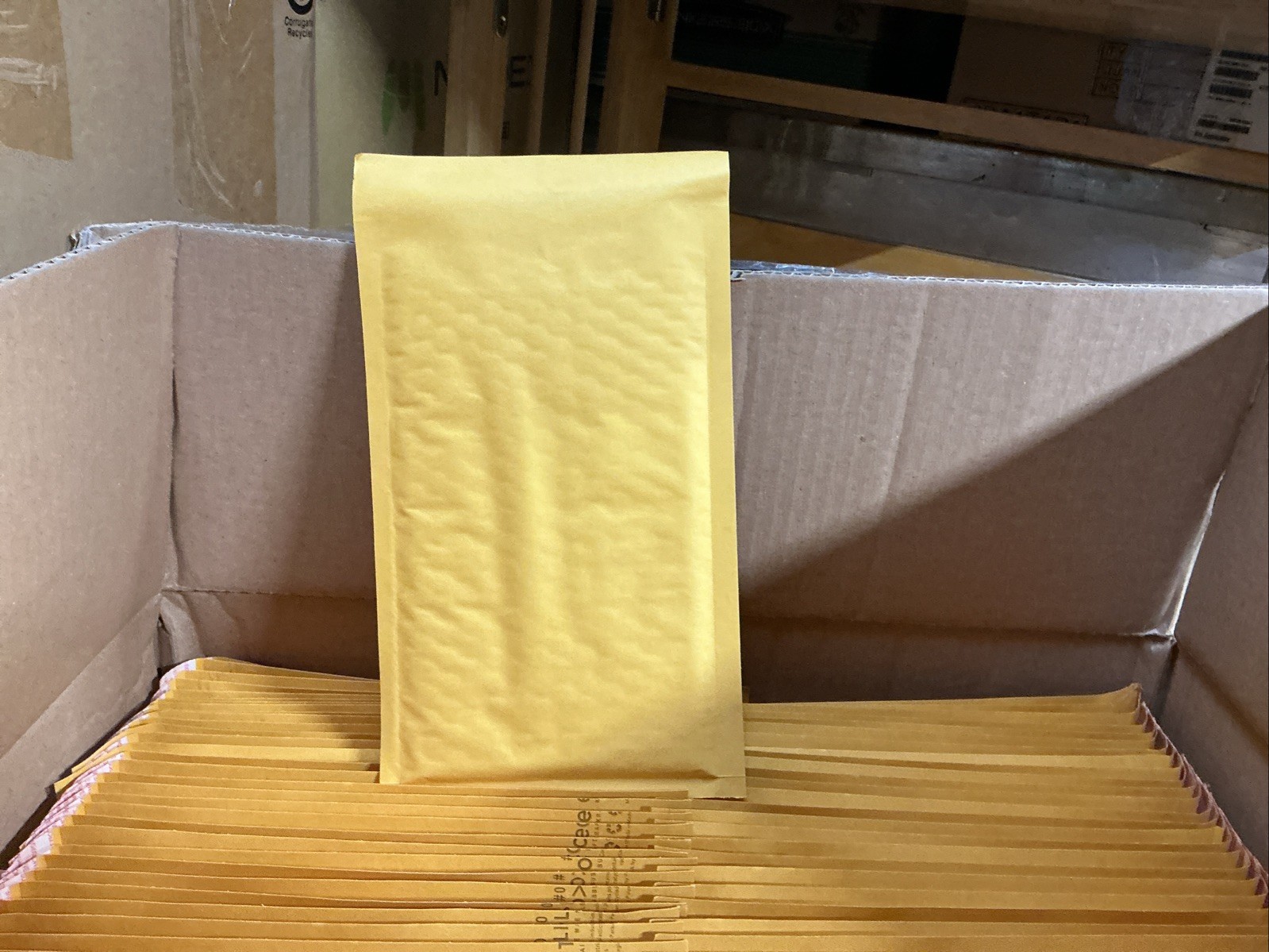 Ecolite 5 x 10 inch Kraft Bubble Mailer Padded Envelopes – 250 Count