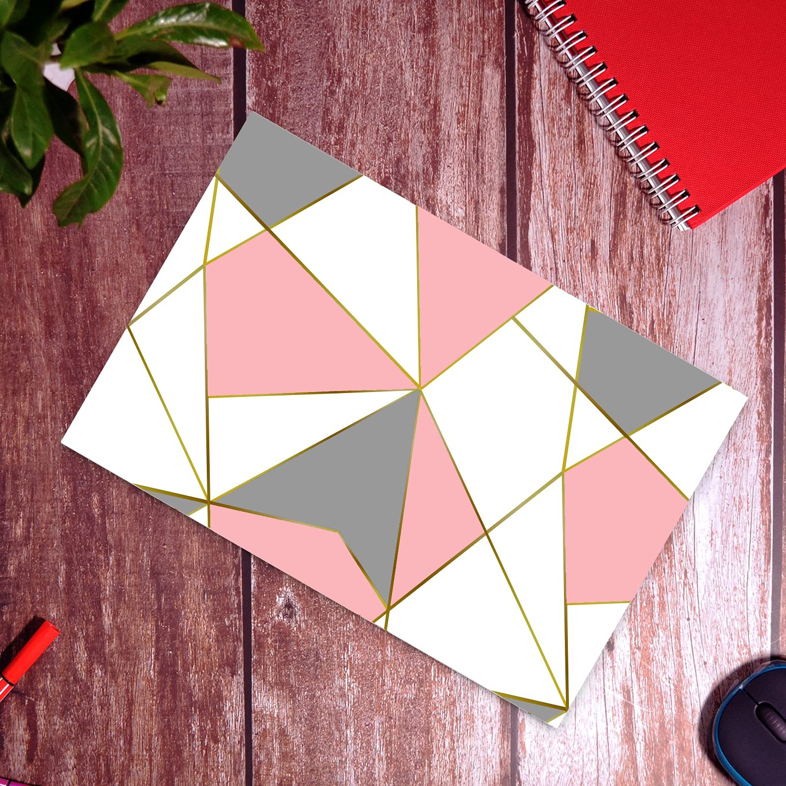 100 Count – 14 x 19 inch Poly Mailer Shipping Bags Envelope Triangle Print Ma…