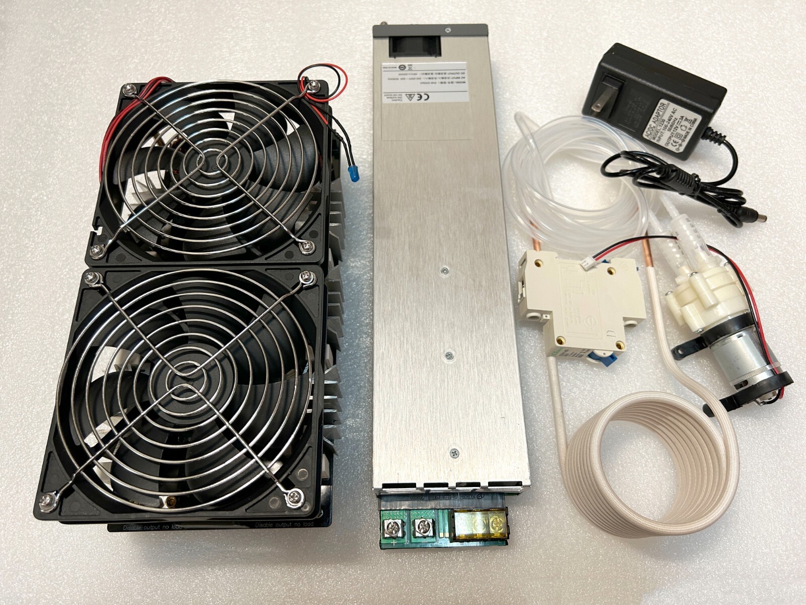 Induction Heater Module ZVS Heating Board Kit with DC 3000W Power Supply Adapter