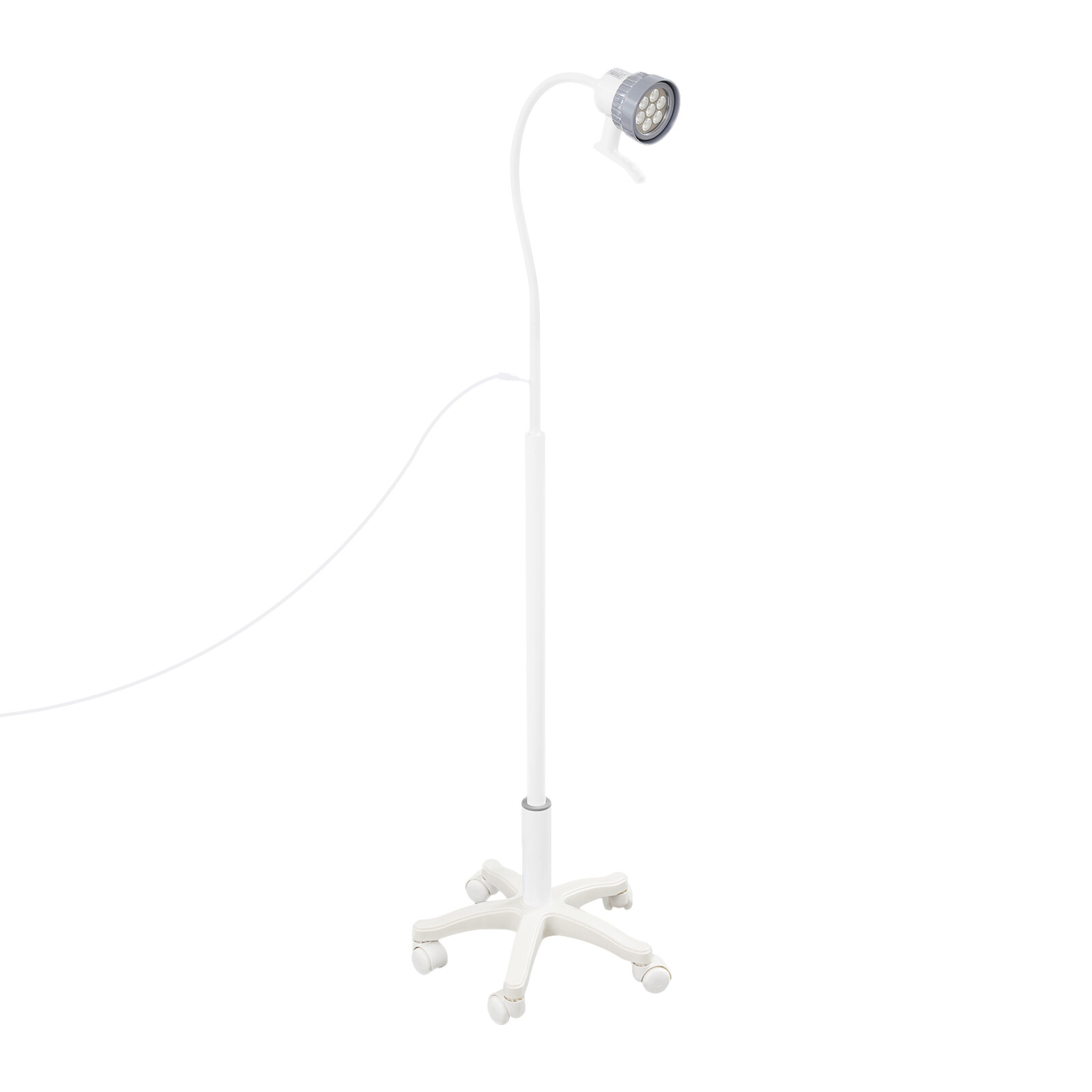 12W Mobile Dental Surgical Exam Lamp LED Examination Light W/ Wheels Floor Stand