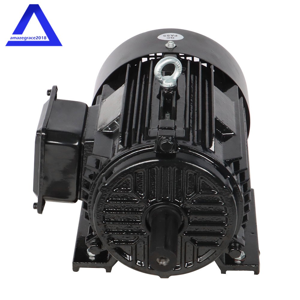 Electric Motor 5 HP 3 Phase 1800 RPM 184T Frame TEFC 230/460 Volt Severe Duty US