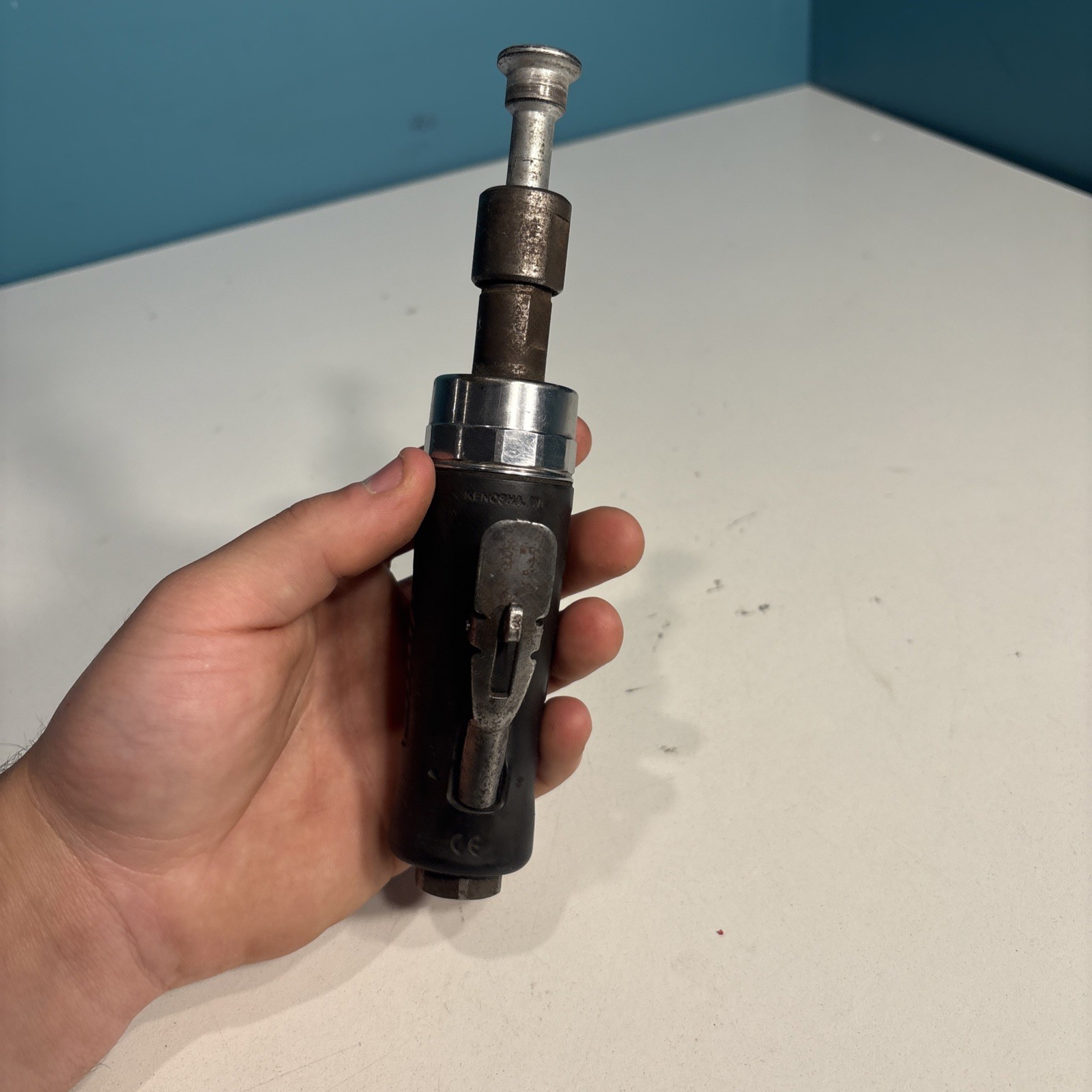 SNAP ON TOOLS PT100A 25,000 RPM MINI STRAIGHT DIE GRINDER GOOD USED SHAPE