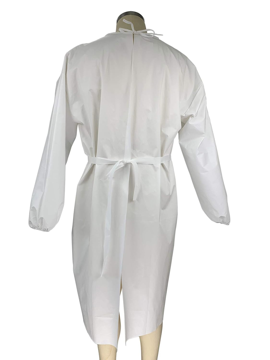 Disposable Isolation Gown Knee-Length Unisex Adult Professionals Healthcare Work