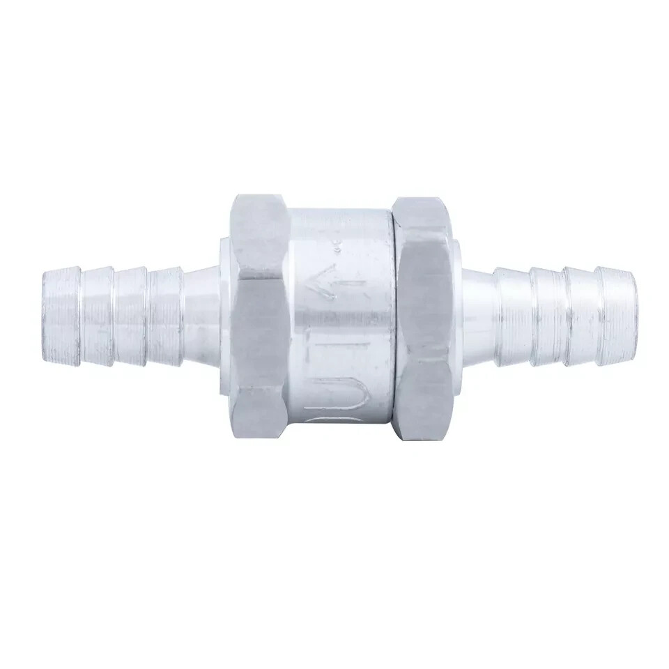 4x 10mm 3/8″ Fuel Line Non-Return One Way Air Fuel Oil Check Valve Diesel Gas
