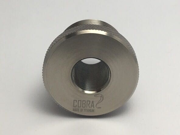 1/2-24 to 3/4 NPT NAPA4003 – Titanium Fitting Filter – Plumbing Adapter