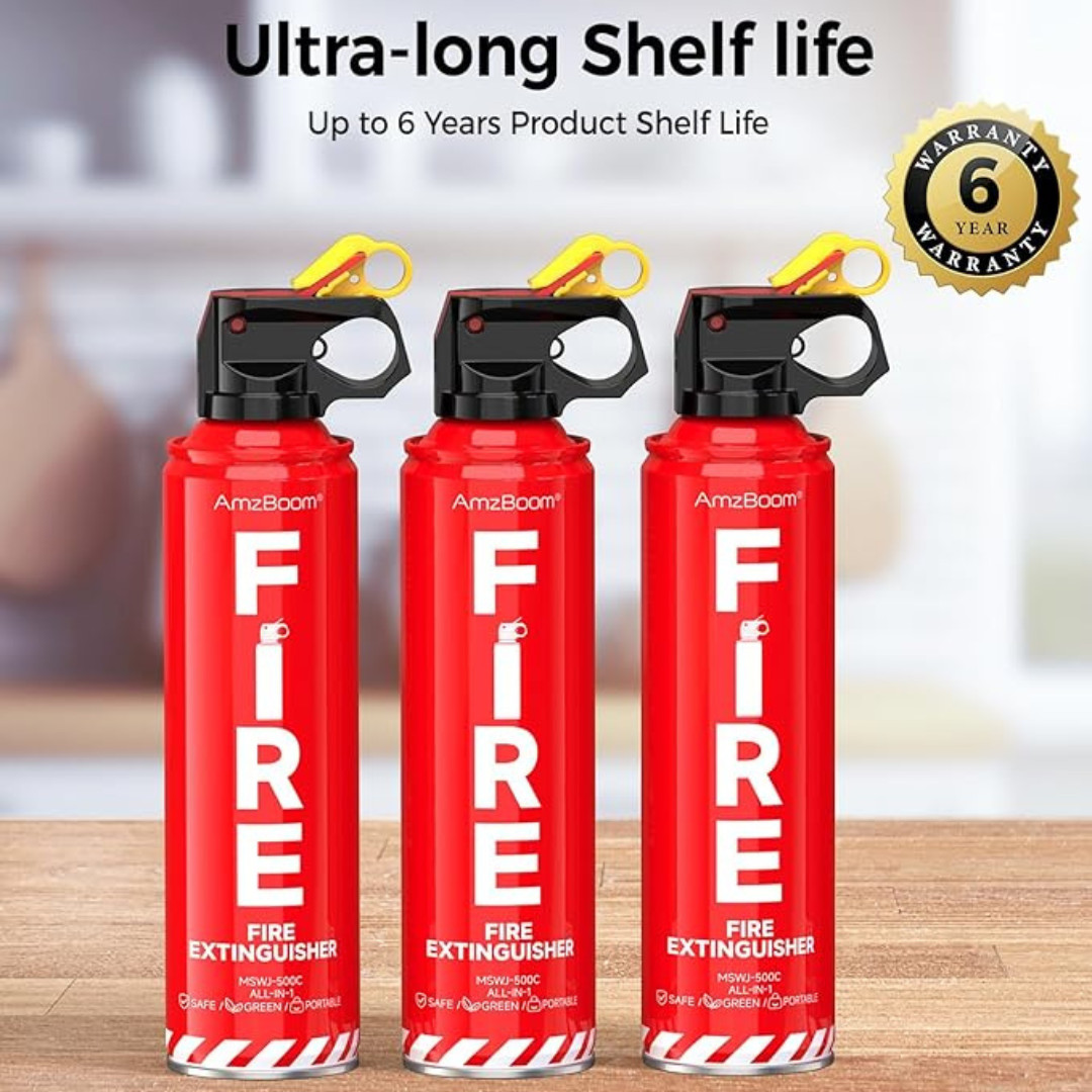 4 In1 Fire Extinguisher with Mount Fire Extinguishers for the House/Car/Kitchen