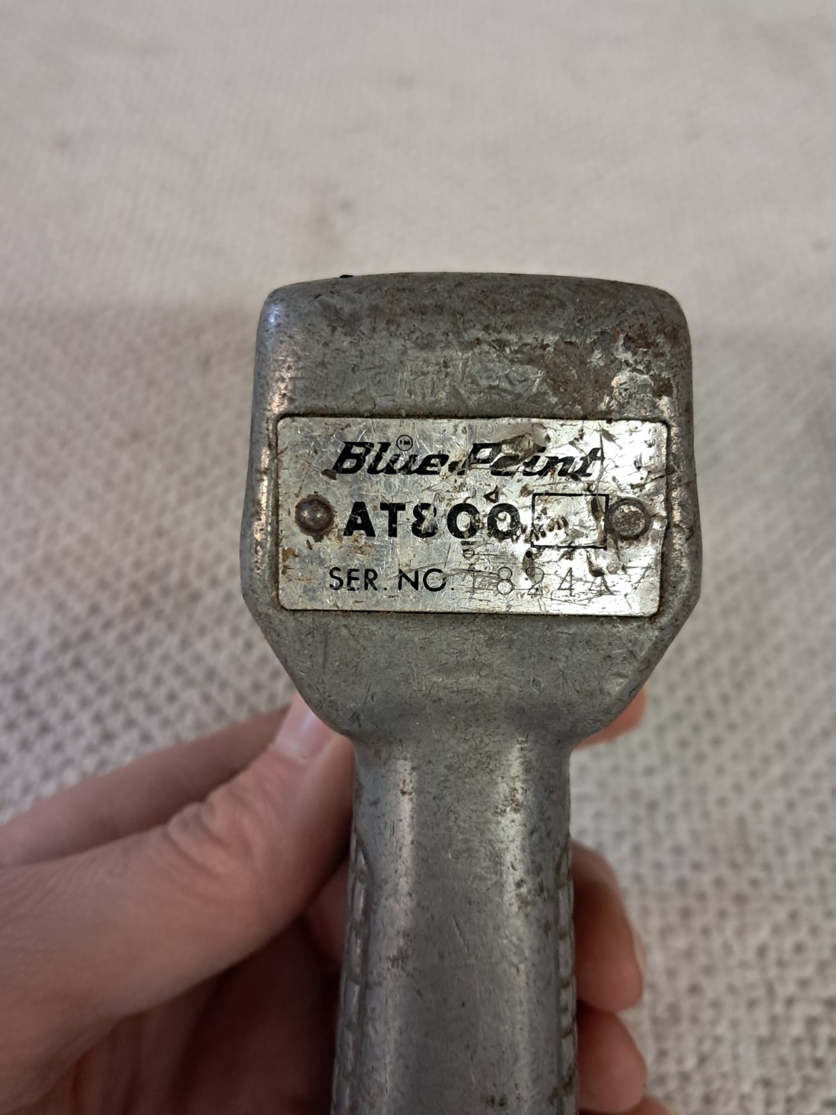 Vintage Mac and Blue Point Pistol Grip Pneumatic Air Drills Lot of 2 Works