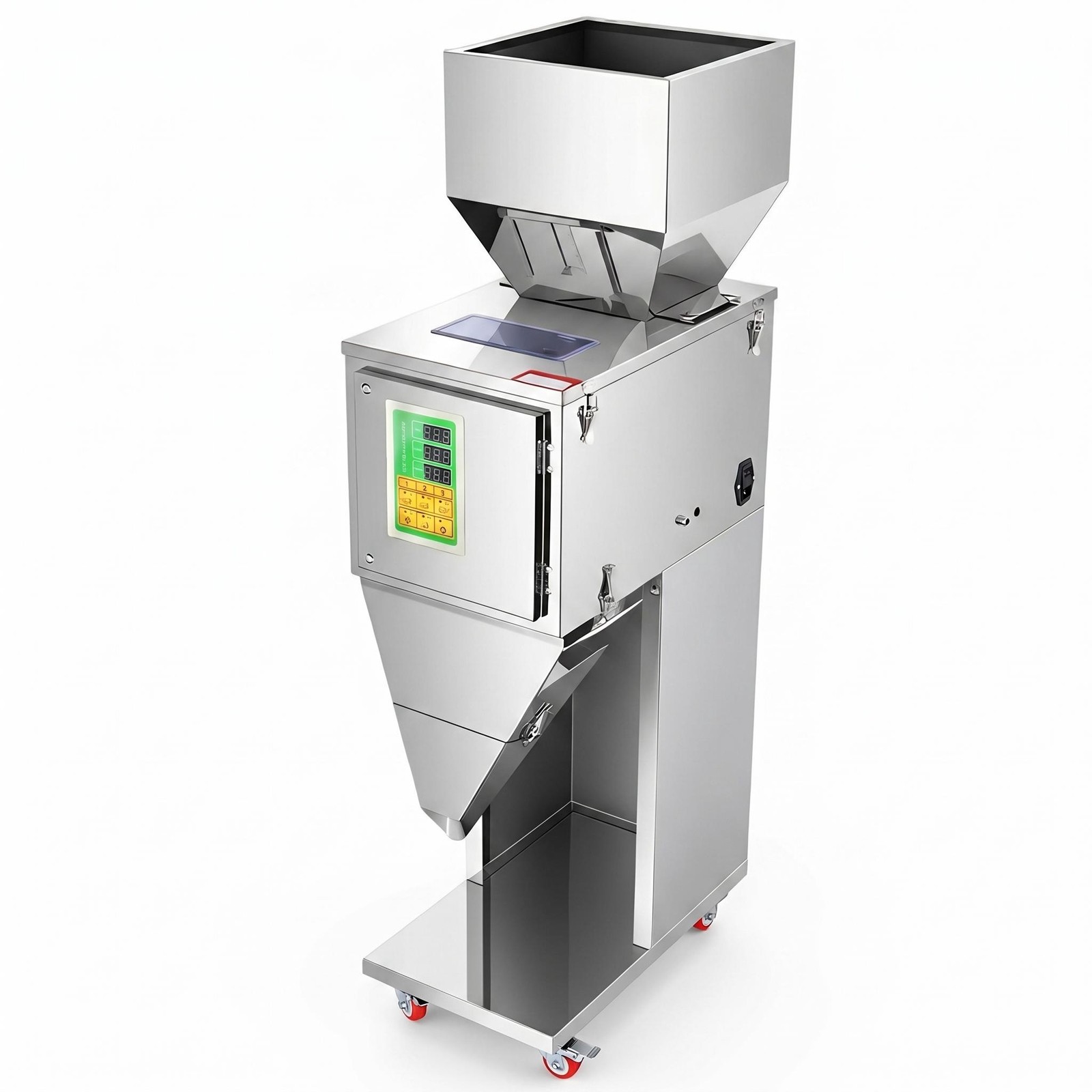 10-1000g Automatic Powder Filling Machine Particle Package Weighing Filler 110 V