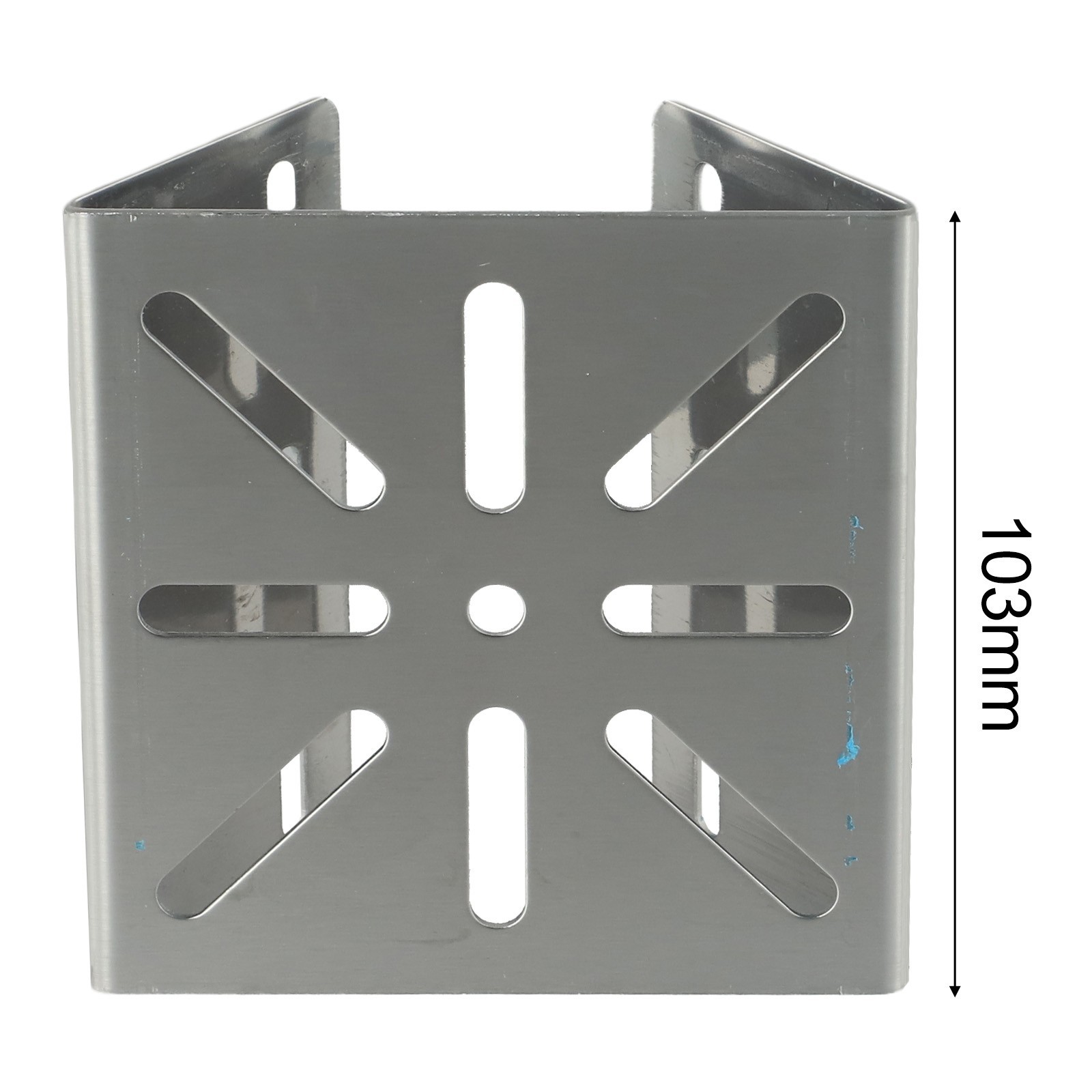 High Compatibility Stainless Steel Pole Bracket with Reinforced Steel Plate