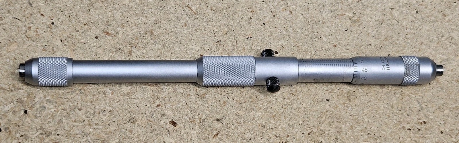 Starrett No. 124MDZ solid-rod inside micrometer set – 50mm to 800mm range USA