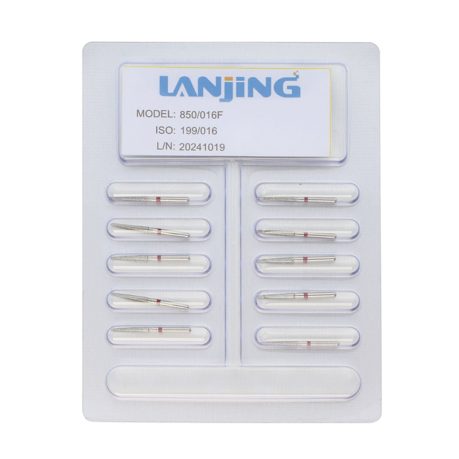 Dental Diamonds FG Burs Football Egg Round End Taper Friction Grip 368 856 850