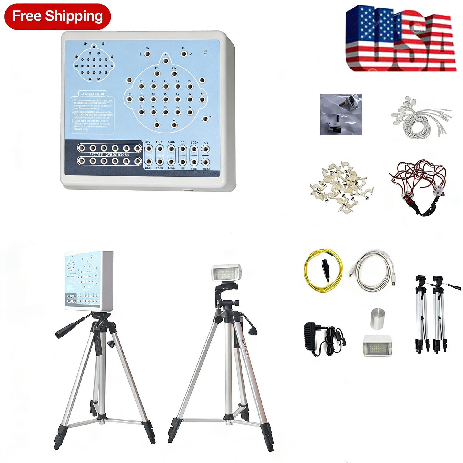24-Channel EEG Machine KT88-2400 w/ Mapping Software – Fast Shipping USA