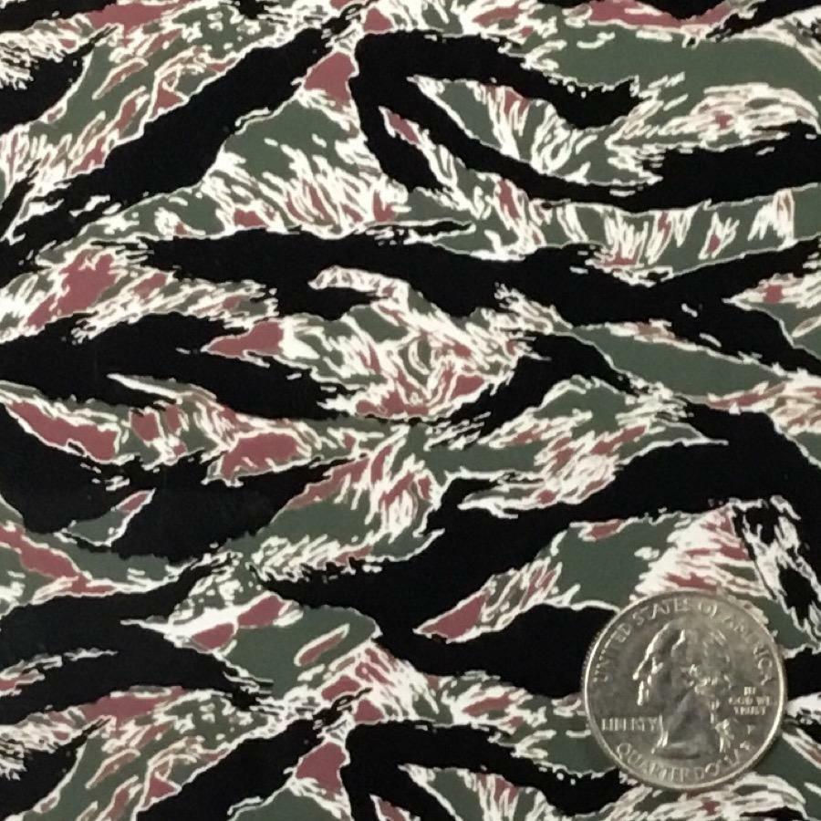 Hydrographic film Vietnam Tiger Stripe hydro dip dipping 7′ x 20″