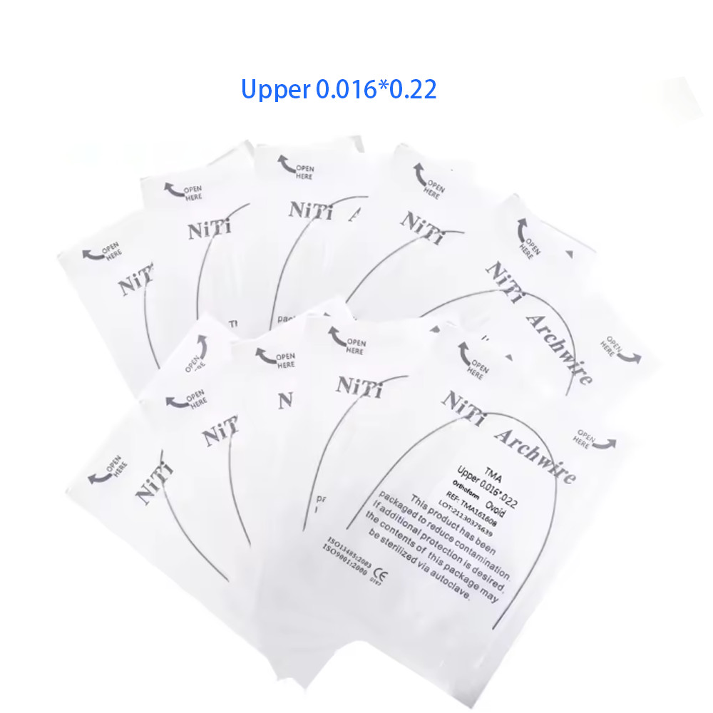 Dental Orthodontic TMA Beta Ti-Mo Arch Wires Ovoid Rectangular 1pc/pack