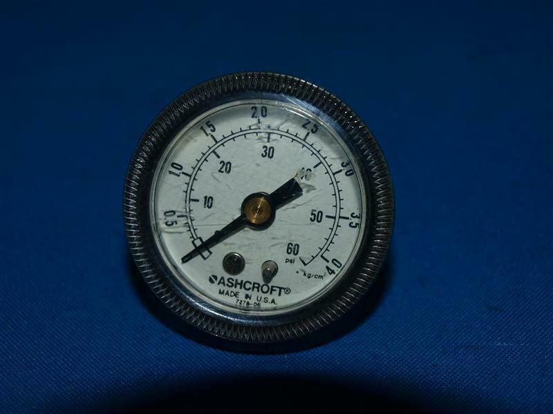 Ashcroft Gauge 0-60PSI 0-4.0kg/cm2