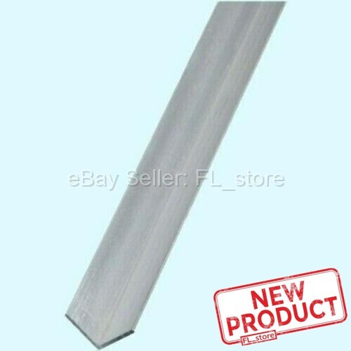 Aluminum Angle 1/8″ x 1″ x 4 Feet Length Mill Finish Alloy 6063 90° Stock 48 in