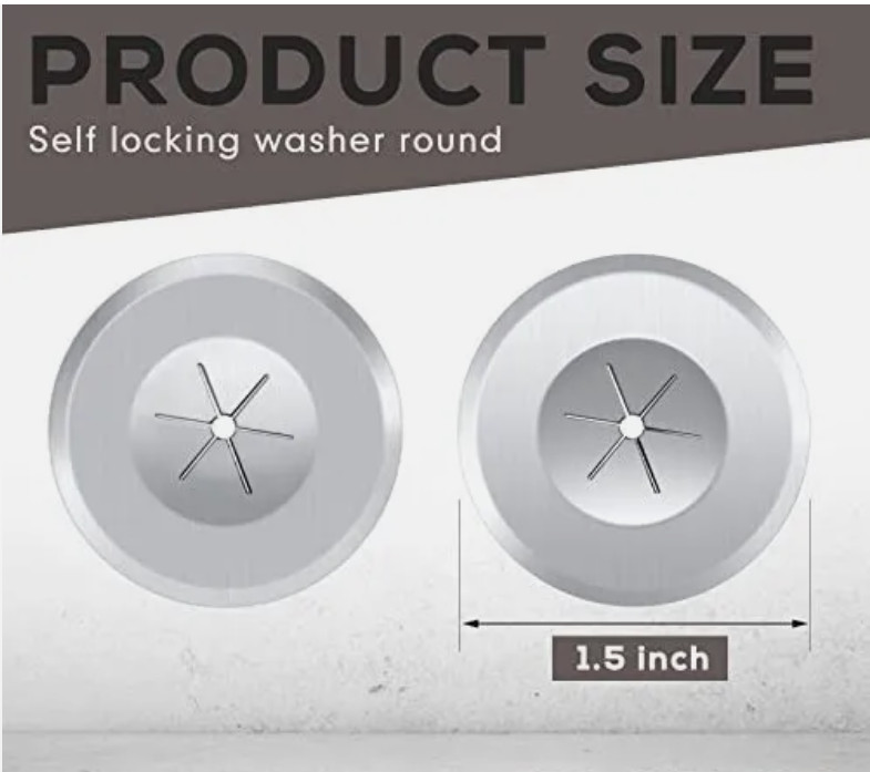 Self-Stick Insulation Pins 3-1/2 Inches (500pcs with 500 Self-Locking Washers)