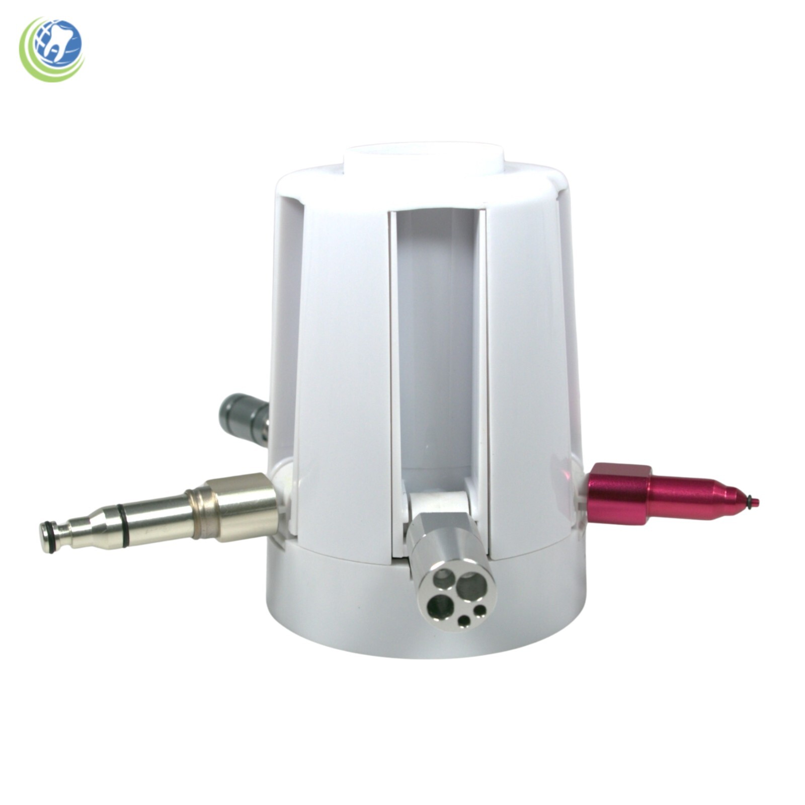 Dental Handpiece Lubricating System Adapter & Cleaning Oil Kit 5 Nozzle Types