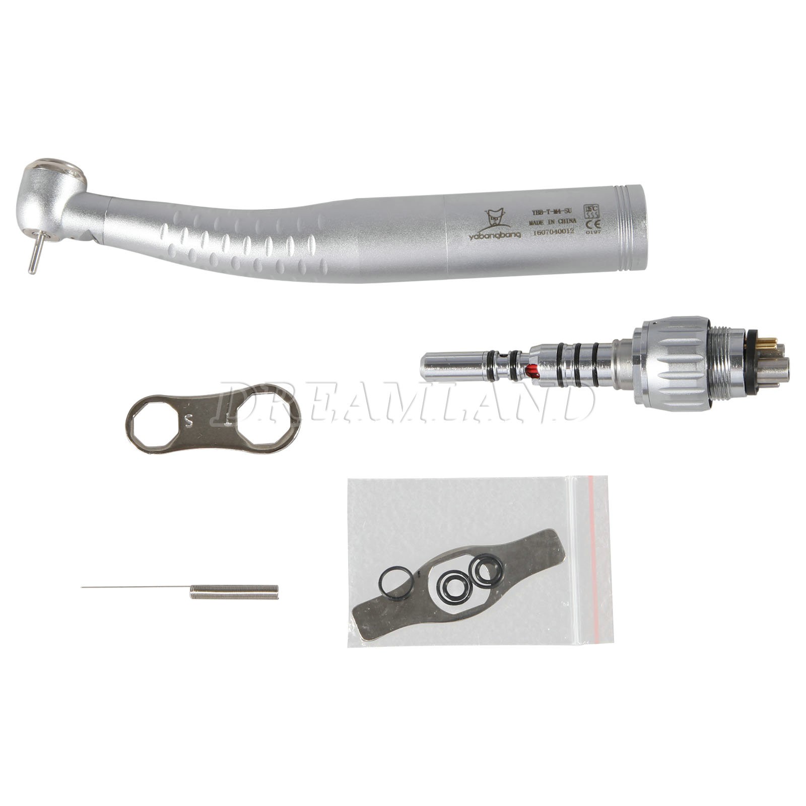 Dental Fiber Optic High Speed Turbine Handpiece w/ KAVO type Multiflex Coupler