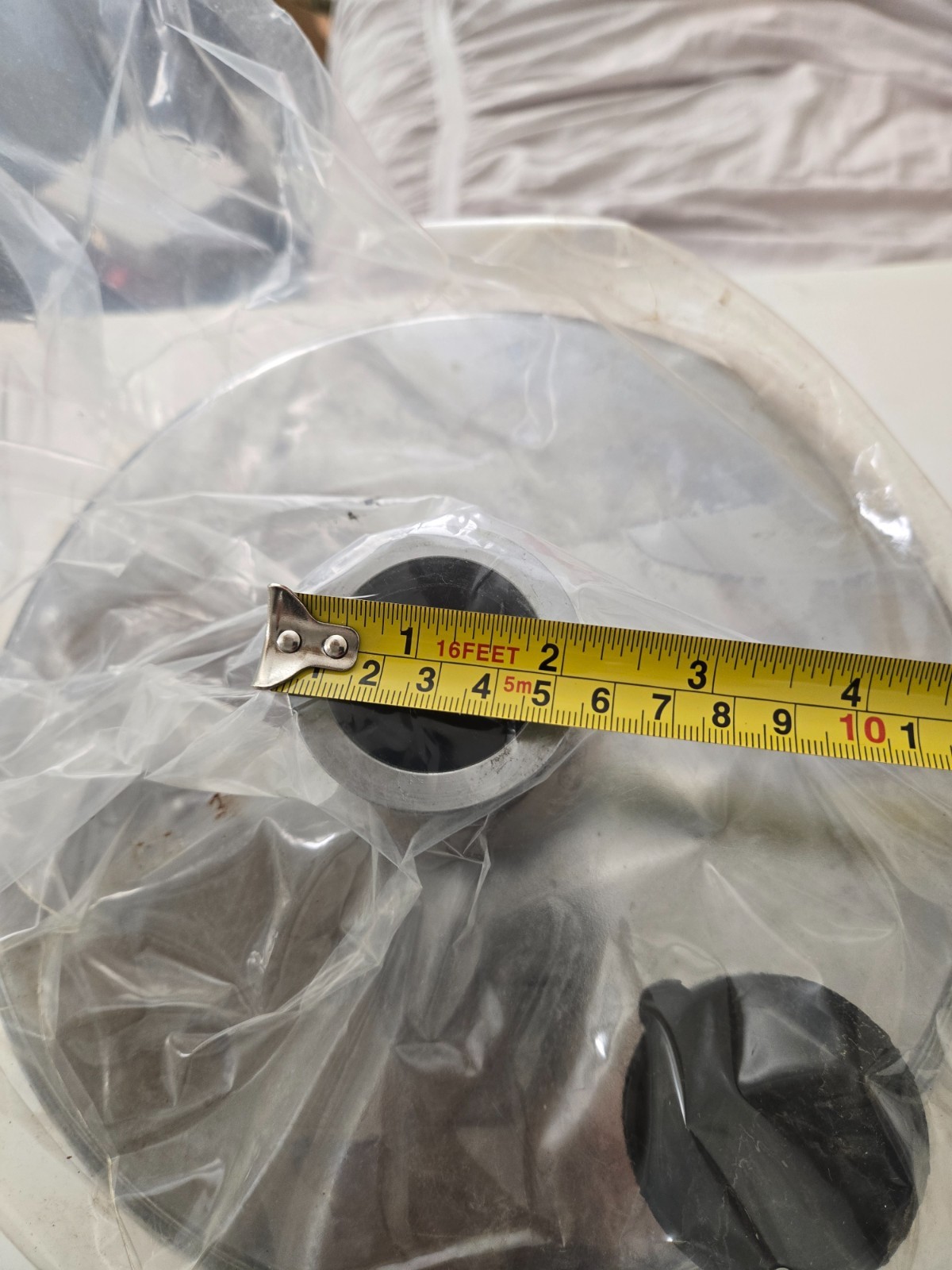 Vacuum Pump Oil Mist Exhaust Filter / Large / KF40 Flange / 10″ Diameter