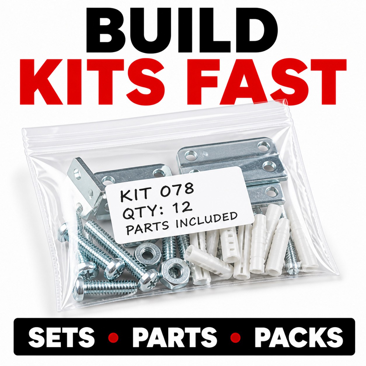 4×6 Clear Zip Poly Bags 2 Mil Reclosable White Block Bulk 1000 2000 3000 10000