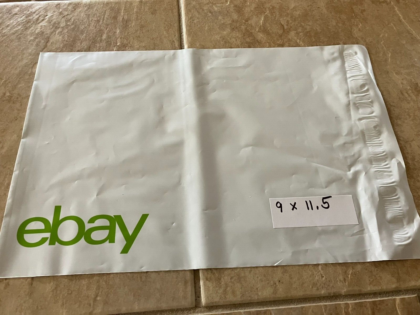 20 eBay Branded Poly Mailers Starter Pack 4 Sizes 5 Bags Each FREE SHIPPING