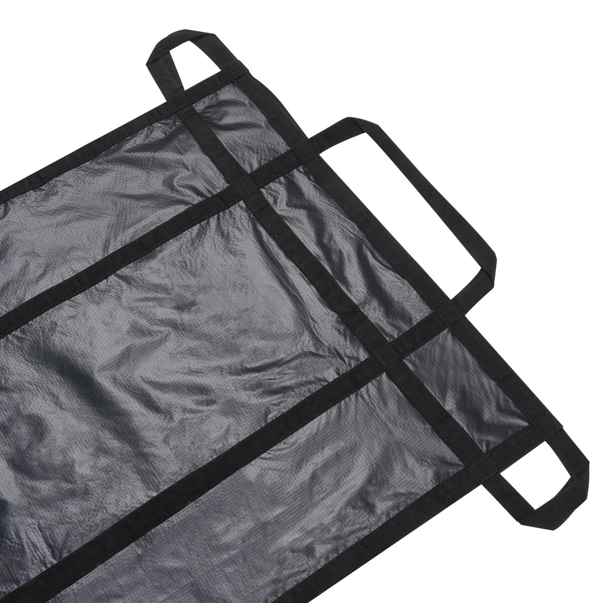 Meditac Emergency Carry Litter Foldable Water Resistant Stretcher – Black
