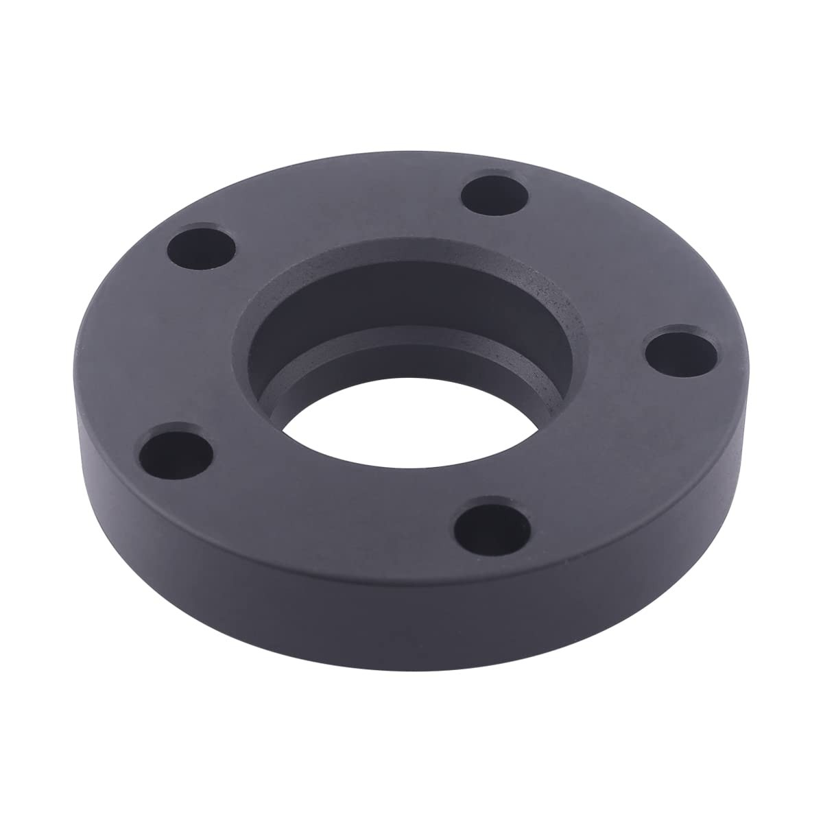 Dcvamous 4Pc Black 5X112 Hubcentric Wheel Spacers 1 Inch 14X1.5 Bolts 50Mm