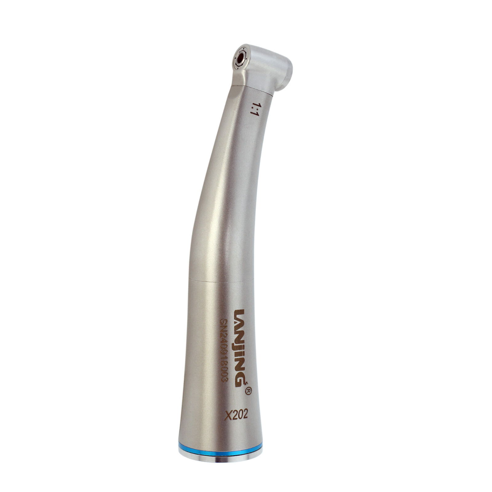 Dental Contra Angle Handpiece 1:1 Fiber Optic Low Speed Mini Inner Channel NSK