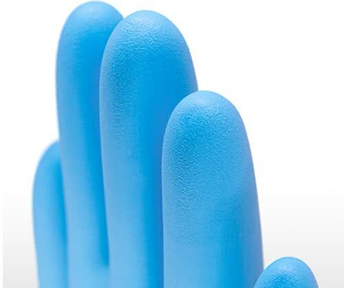 Kingfa Blue Nitrile Medical FDA Powder Free Disposable 4 mil Thickness glove