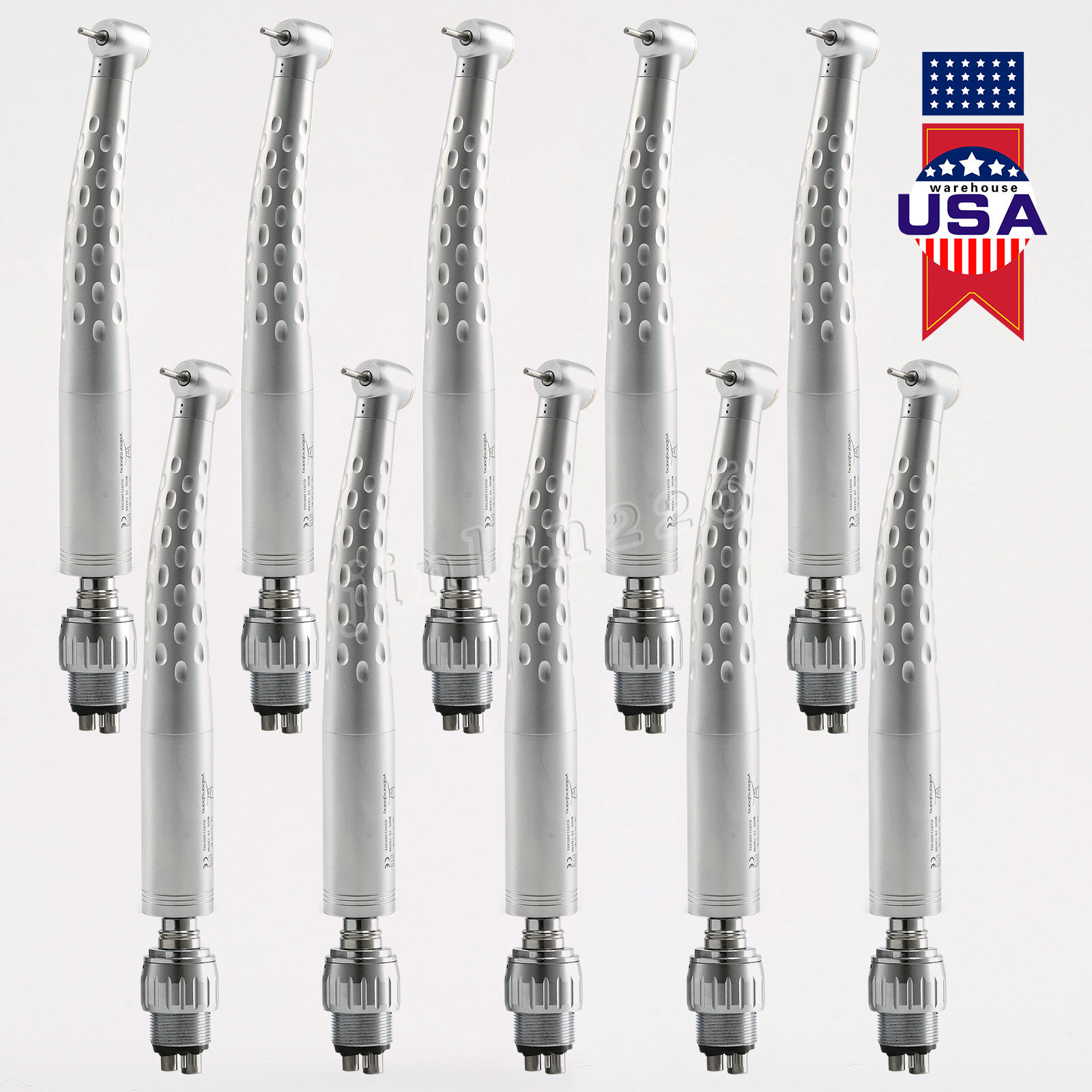 KaVo Style Dental High Speed Handpiece with 4 Hole Quick Coupler Coupling Swivel