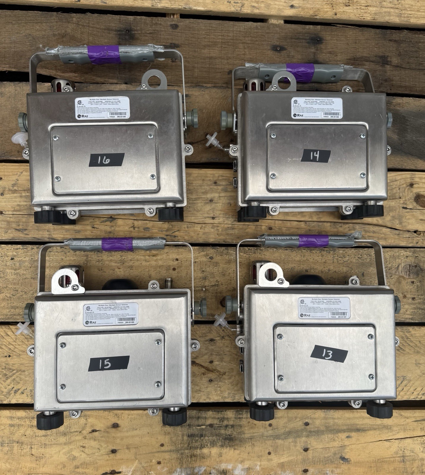 RAE SYSTEMS PGM5620 AreaRAE Gamma STEEL Multiple Gas Sensor (FOUR UNIT KIT)