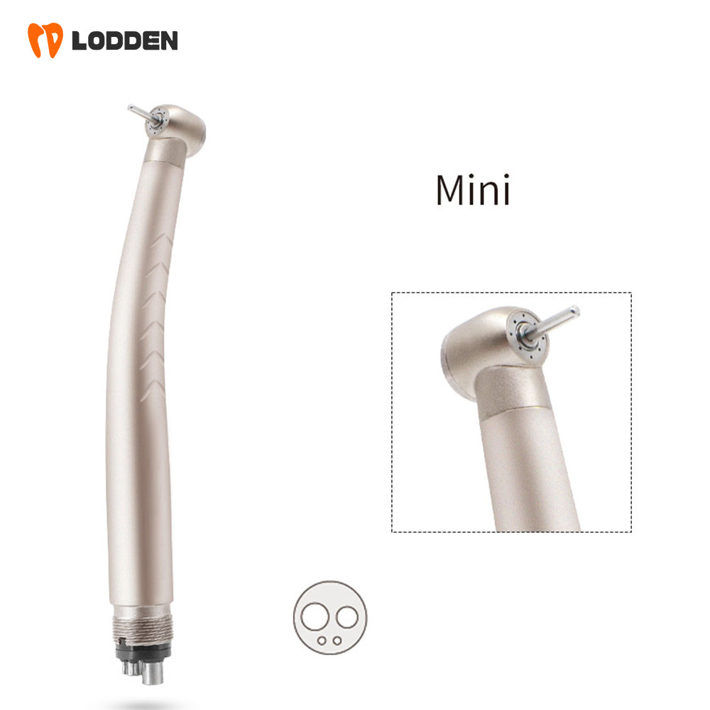 Quiet Dental High Speed Handpiece Push Button Turbine 2Hole/4Hole Ф1.59mm-1.60mm